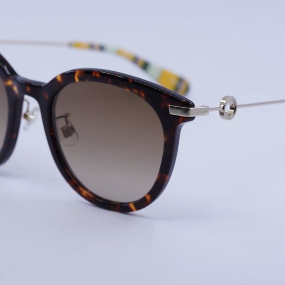 Kate Spade KEESEY/G/S 0086 HA Round Sunglasses - Havana/Gold/Brown main image 7